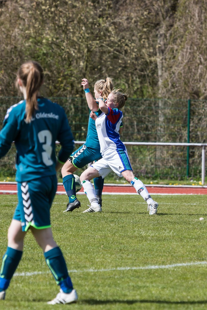 Bild 408 - wBJ VfL Oldesloe - SV Henstedt Ulzburg : Ergebnis: 3:3